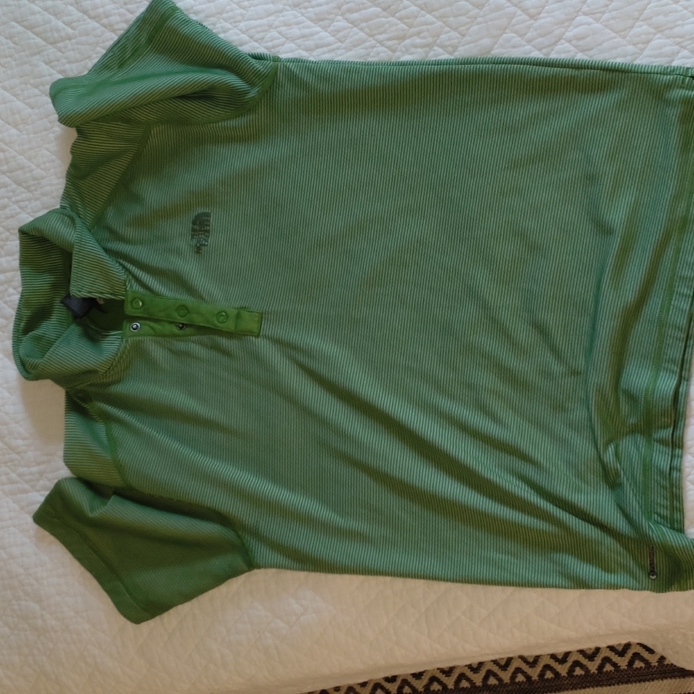 North face polo shirt